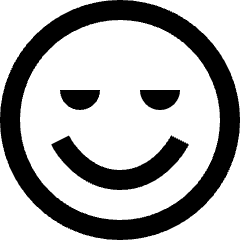 Emoji Smirk Icon from Nova Line Icons Set