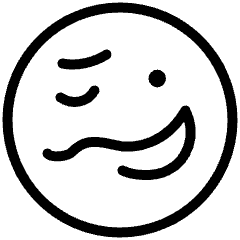 Emoji Woozy Face Icon from Ultimate Light Set