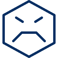 Smiley Angry 2 Icon from Cyber Line Set
