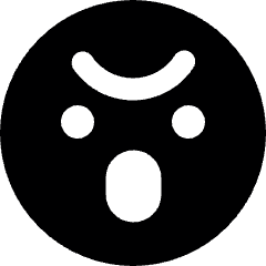 Smiley Angry Icon from Ultimate Bold Set