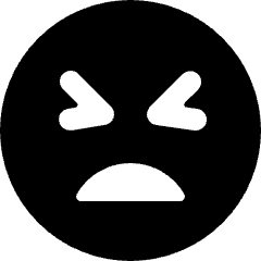 Smiley Bad Icon from Ultimate Bold Set