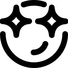 Smiley Bright Alternate Icon from Ultimate Bold Set