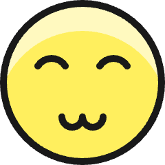 Smiley Cheerful Icon from Ultimate Colors Set
