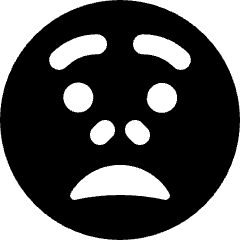 Smiley Disapointed 2 Icon from Ultimate Bold Set