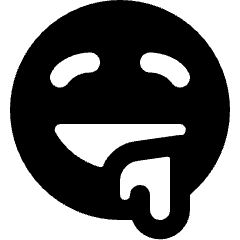 Smiley Drool Icon from Ultimate Bold Set