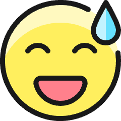 Smiley Drop Icon from Ultimate Colors Set