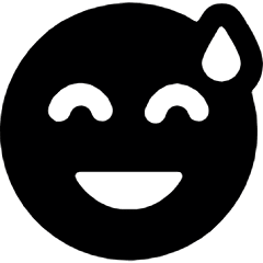 Smiley Drop Icon from Ultimate Bold Set