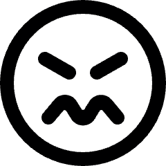 Smiley Evil Alternate Icon from Ultimate Bold Set