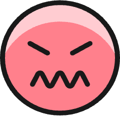 Smiley Evil Icon from Ultimate Colors Set