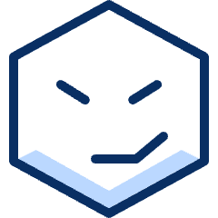 Smiley Evil Smile Icon from Cyber Duotone Set