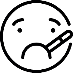 Smiley Fever Icon from Ultimate Light Set