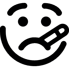 Smiley Fever Alternate Icon from Ultimate Bold Set