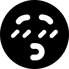 Smiley Kiss Blush Icon from Ultimate Bold Set