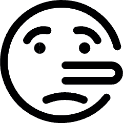 Smiley Liar Icon from Ultimate Regular Set