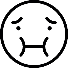 Smiley Nauseous 1 Icon from Ultimate Light Set