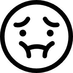 Smiley Nauseous Icon from Ultimate Regular Set