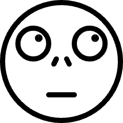 Smiley Oops Icon from Ultimate Light Set