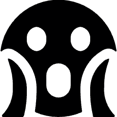 Smiley Petrified Icon from Ultimate Bold Set