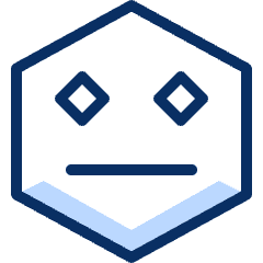 Smiley Poker Face Icon from Cyber Duotone Set