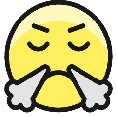 Smiley Rage Icon from Ultimate Colors Set