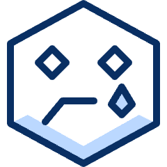 Smiley Sad 2 Icon from Cyber Duotone Set