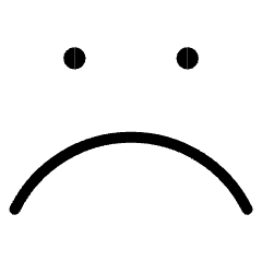 Smiley Sad Face Icon from Ultimate Light Set