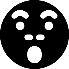 Smiley Shout Icon from Ultimate Bold Set