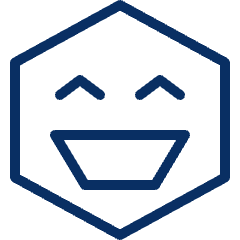 Smiley Smile 1 Icon from Cyber Line Set