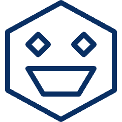 Smiley Smile 2 Icon from Cyber Line Set