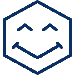 Smiley Smile 4 Icon from Cyber Line Set