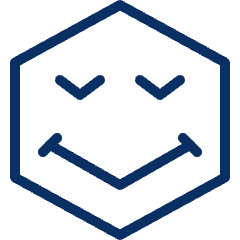 Smiley Smile 5 Icon from Cyber Line Set