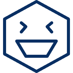 Smiley Smile 9 Icon from Cyber Line Set