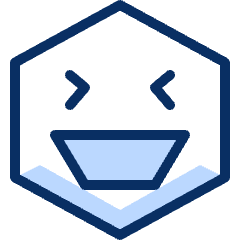 Smiley Smile 9 Icon from Cyber Duotone Set
