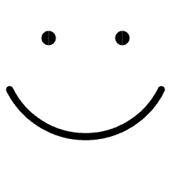 Smiley Smile Face Icon from Ultimate Light Set