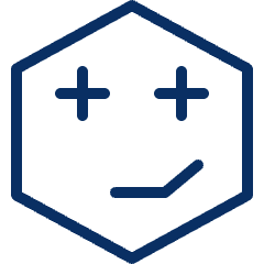 Smiley Smirk 4 Icon from Cyber Line Set