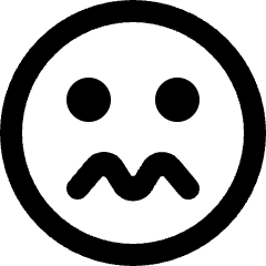 Smiley Spoilt Alternate Icon from Ultimate Bold Set