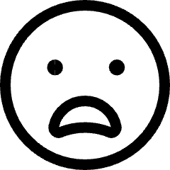 Smiley Surprised Icon from Ultimate Regular Set