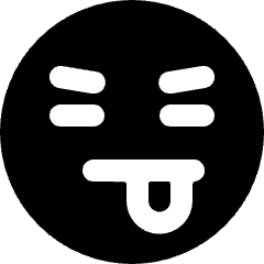 Smiley Tongue Sticking Icon from Ultimate Bold Set