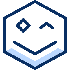 Smiley Wink Icon from Cyber Duotone Set