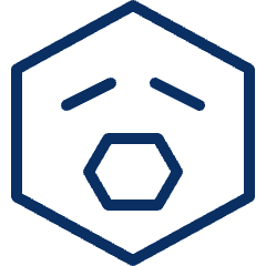 Smiley Yawn Icon from Cyber Line Set