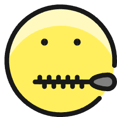 Smiley Zipped Icon from Ultimate Colors Set