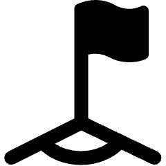 Field Corner Kick Icon from Ultimate Bold Set