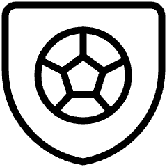 Soccer Club Logo Icon from Ultimate Light Set