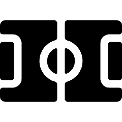 Soccer Field Icon from Ultimate Bold Set