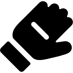 Soccer Goalkeeper Glove 1 Icon from Ultimate Bold Set