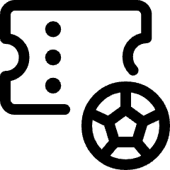 Soccer Match Ticket 2 Icon from Ultimate Regular Set