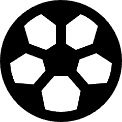 Sport Soccer Football Ball Icon from Nova Solid Set