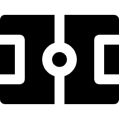 Sport Soccer Football Field Icon from Nova Solid Set