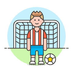 Sports Soccer Football 7 Illustration from UX Colors Set
