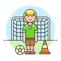 Sports Soccer Football 8 Illustration from UX Colors Set